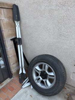 GX470 Roofrack & Spare tire
