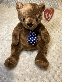 ⭐ TY Beanie Baby “Hero” the Bear – Father Appreciation Edition ⭐