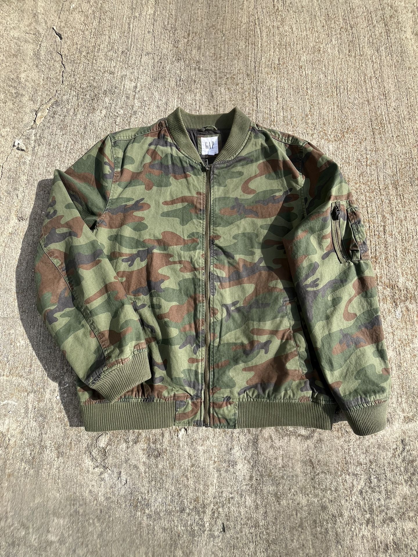 Camo Bomber jacket