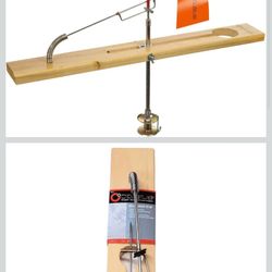 Celsius WDLX-5 Wooden Tip-Up Deluxe Ice Fishing