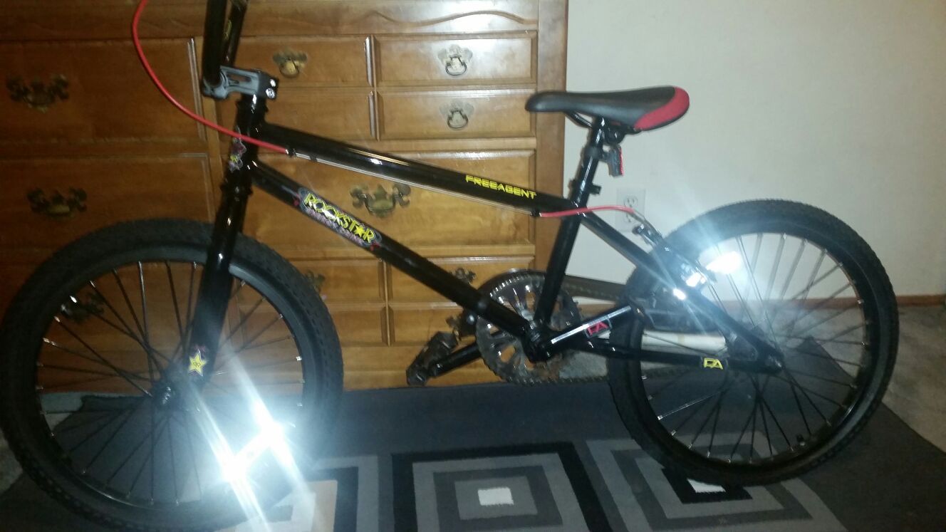 rockstar free agent bmx bike information rockstar free agent bmx bike information