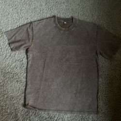 Brown Vintage Look T Shot Size Medium 