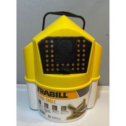 Frabill Flow-Troll 6 Quart Live Bait Bucket, Model: 4501