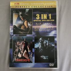 3 In 1 Dvd Bundle Daredevil Catwoman And Planet Of The Apes