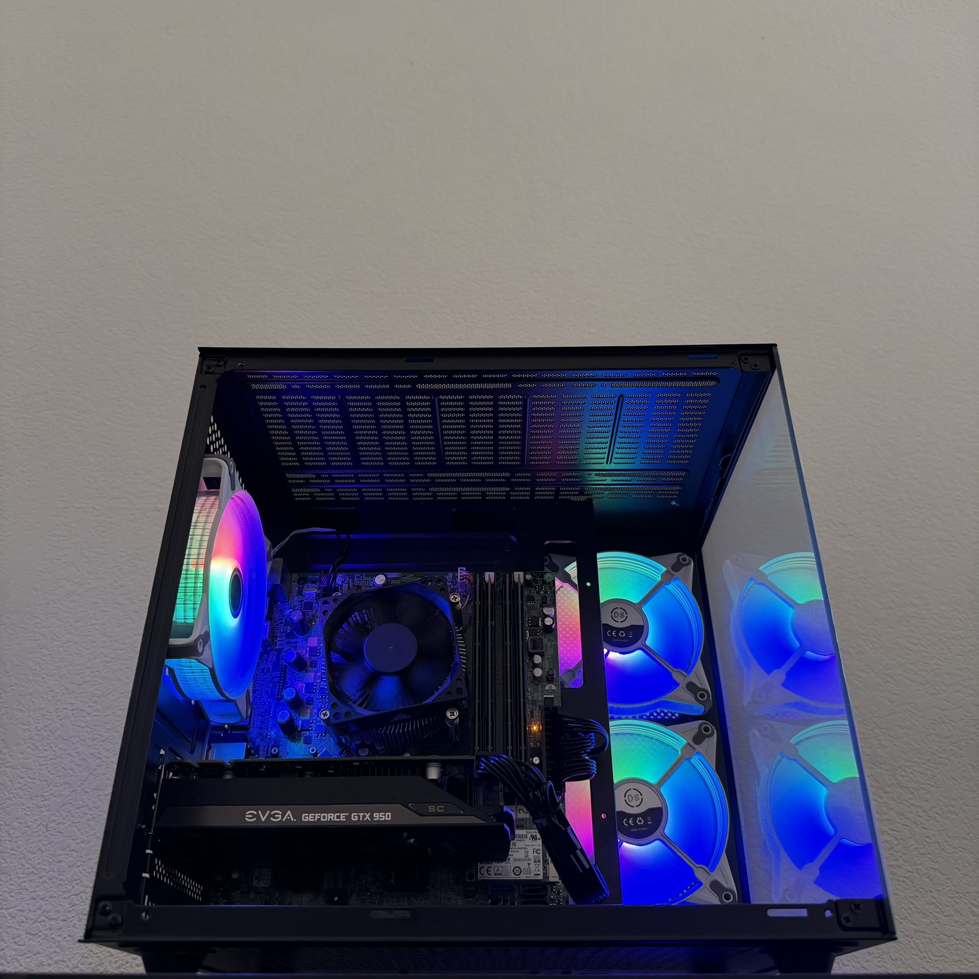 FAST Custom Entry Level i7 Gaming PC Computer (i7-3770, GTX 950, 16GB RAM, 256GB NVMe + 500GB HDD)