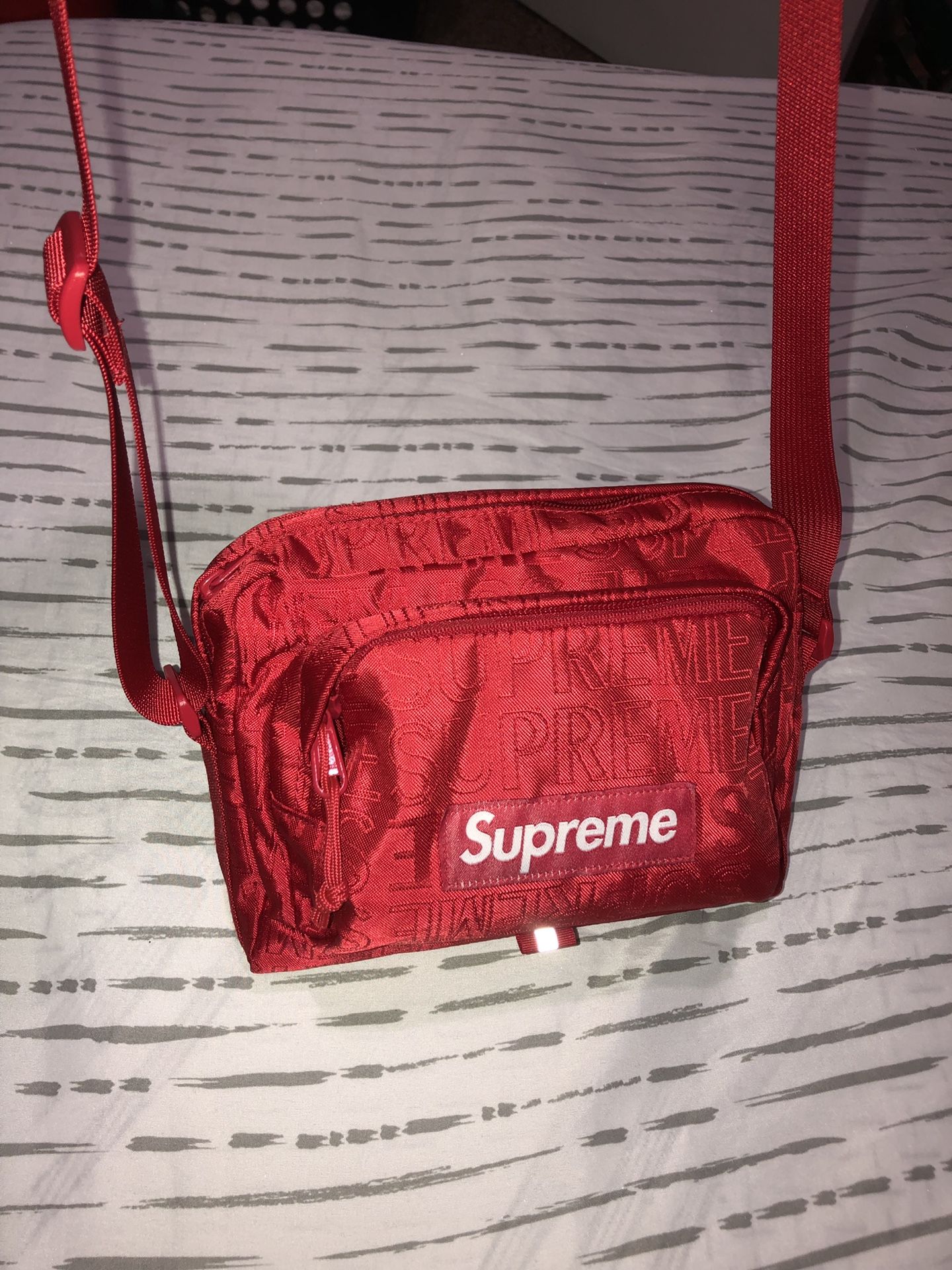 Supreme Shoulder Bag SS19 Red Jewelry Accessories