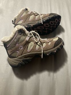 Merrell Women's Hiking Boots with Fleece Lining