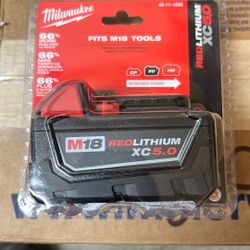 Milwaukee 18 Volt Lithium Battery 
