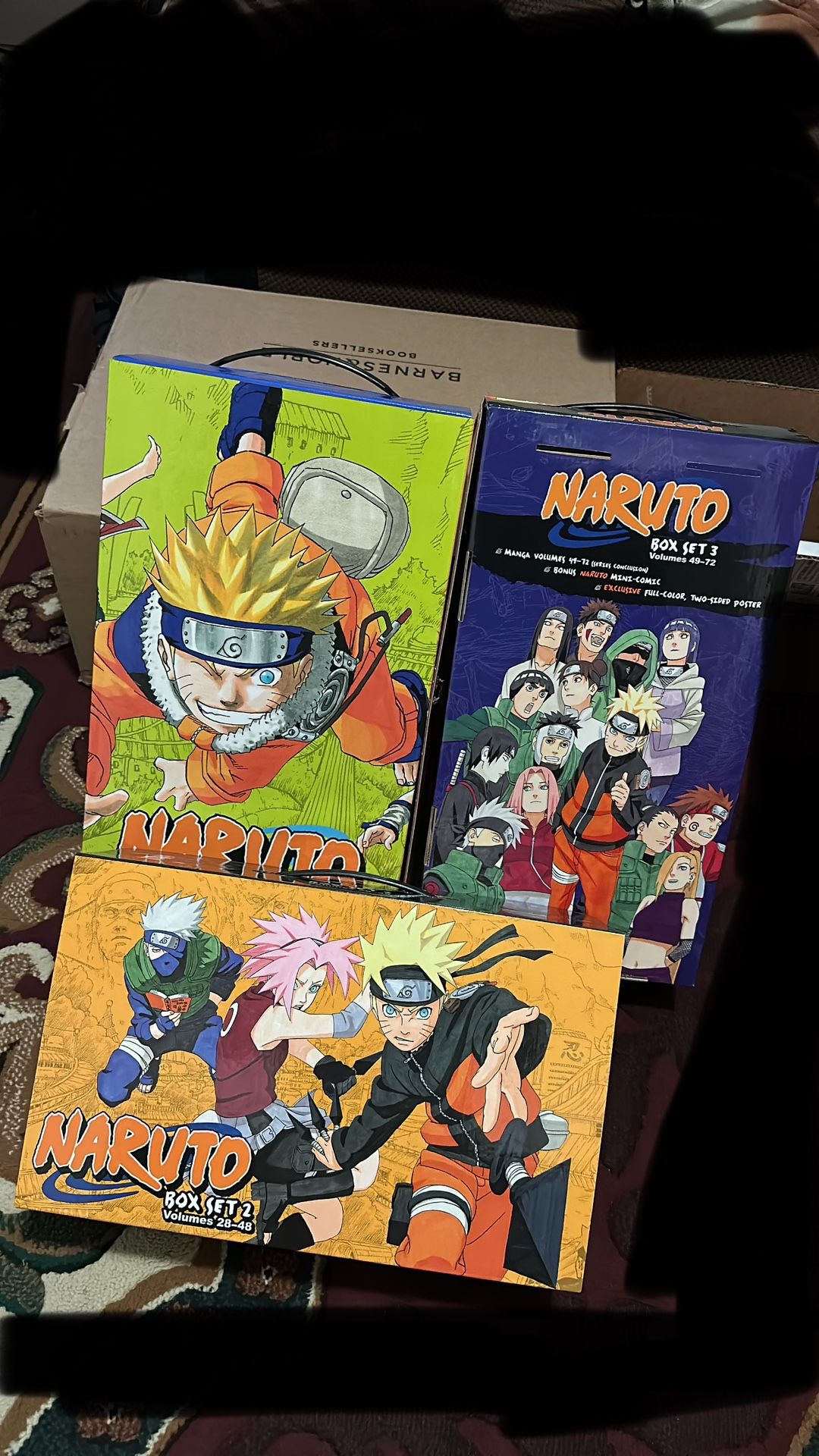 Naruto Manga Books Box Set Complete Series