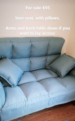 Futon love seat