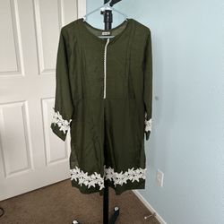 Pakistani Indian Dress 2 Pieces Size Medium New