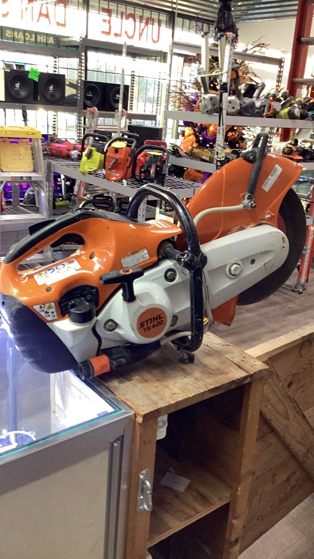 Stihl Ts 420 Quick saw