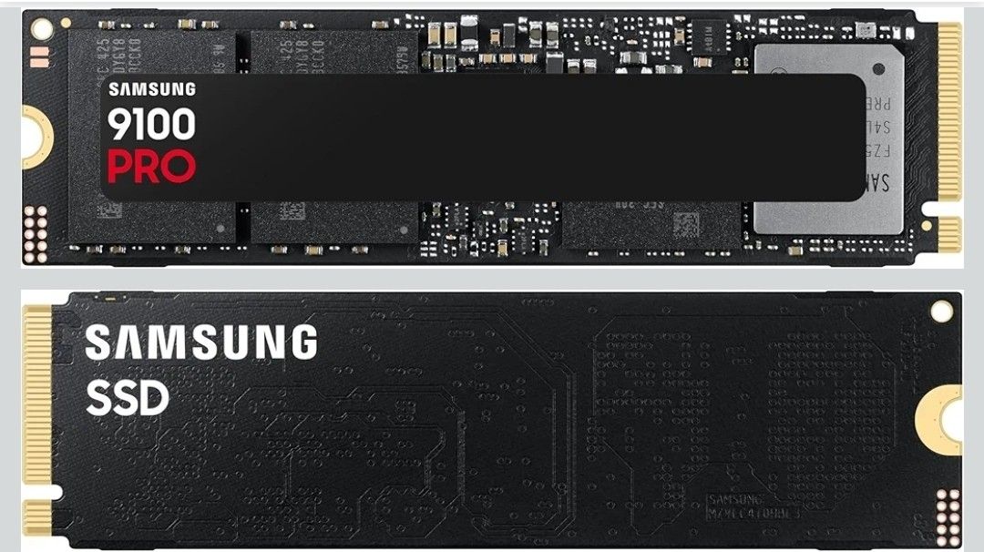 Samsung SSD 9100 PRO 2TB, PCIe 5.0x4 M.2 2280, Seq. Read Speeds Up to 14,700MB/s, Best for AI Computing, Gaming, and Heavy Duty Workstations