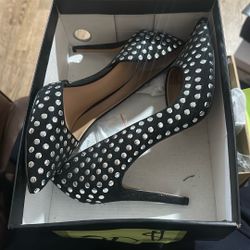 Studded heels