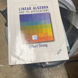 Linear Algebra And It’s Applications 4th Fourth