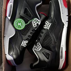 Jordan 4 Retro Bred 