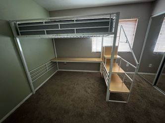 White bunk bed available  ( mattress isn’t included)