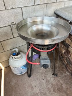 Comal burner stand