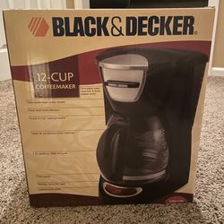Brand New Black & Decker 12 Cup Coffee Machine