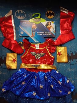 Wonder woman children costume