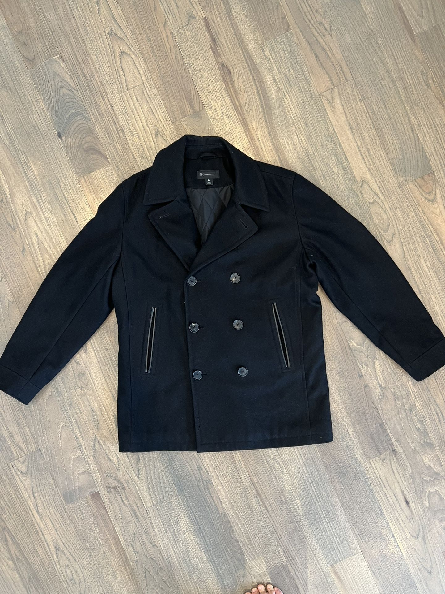 INC Men’s Coat Size Large In Black Great Condition