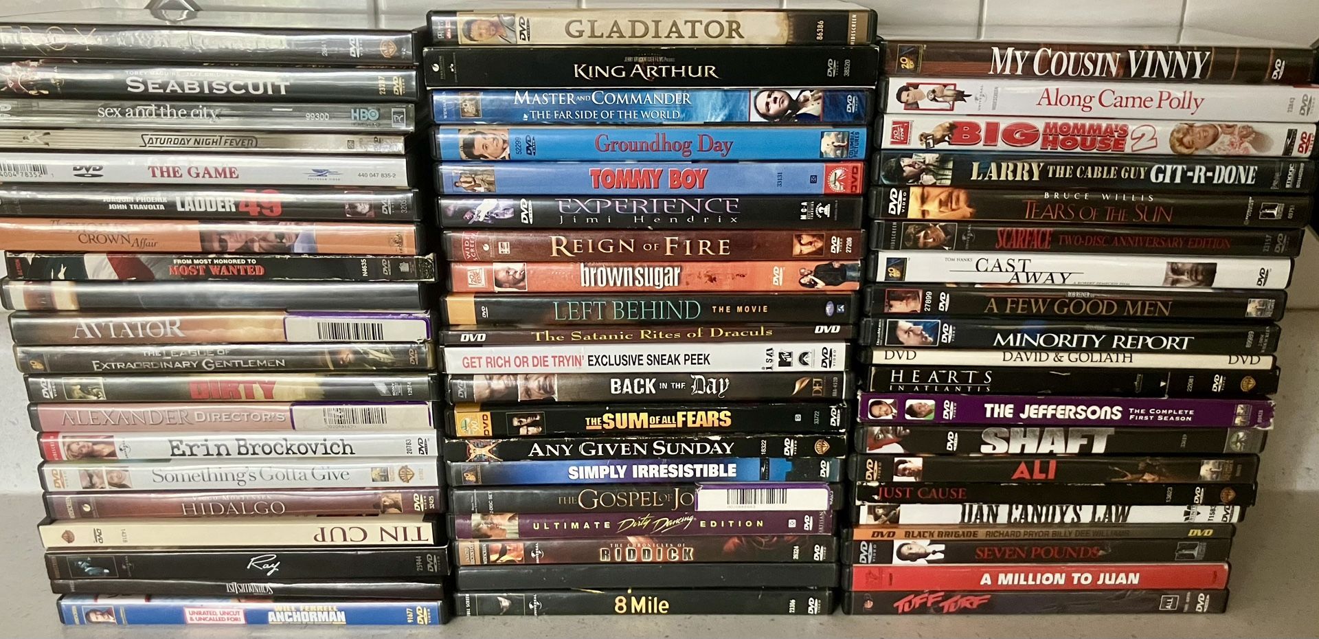 Lot of 60 Various DVD’s