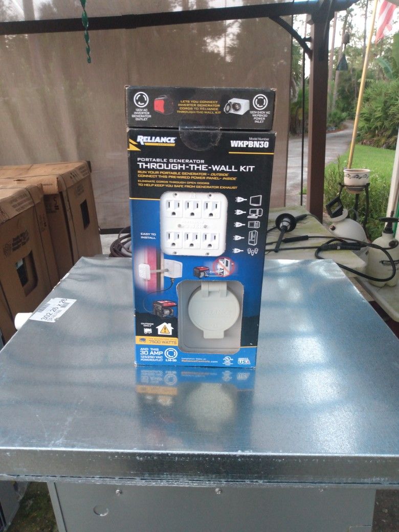 Generator Thru The Wall Kit