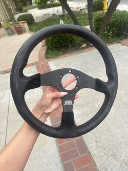Mugen x MoMo suede steering Wheel