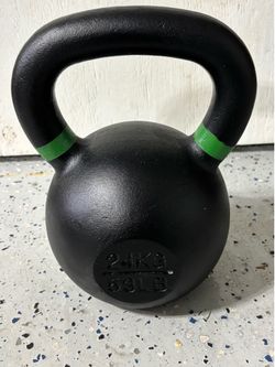 24KG Cast Iron Kettlebell - Brand New