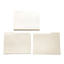 131 Manila 1/3 Cut File Folders Letter Size Preowned 