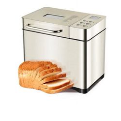Bread Maker AICOK Stainless Steel Automatic Model MBF-013 Kitchen Cookware 
