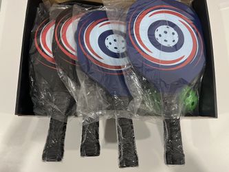 Pickleball Paddles Set of 4 + Accessories