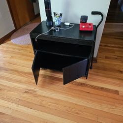 Black Night Table