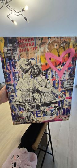 Never give up painting