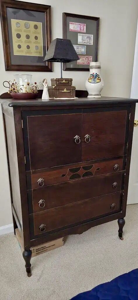 Vintage Wood Dresser - Will Deliver