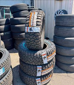 🎖️265 70 17 RT Arroyo Tires Con 50,000 millas de Garantía