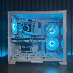 HIGH QUALITY ALL WHITE RTX 4060 GAMING PC