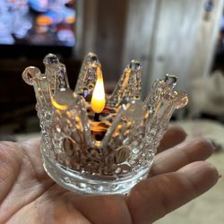 Tealight Candle Holder Crown 