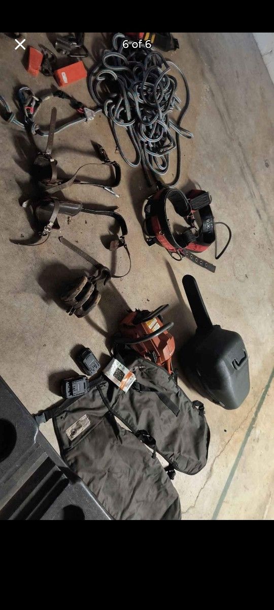 Climbing Gear For Cutting Trees