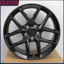 For Honda Civic 2016-2024 New 18 In Alloy Rim Gloss Black Replacement Wheel Rim