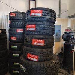 245/40/18 Full run Tires Installed And Balanced/ Instaladas Y Balanceadas