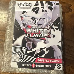 White Flare Booster Bundle Factory Sealed