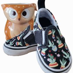 Van's Shoes Toddler Size 2 Cactus Print