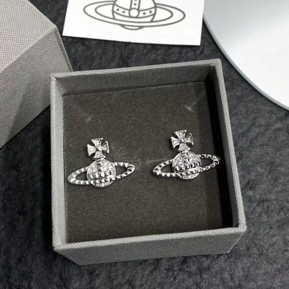 Vivienne Westwood diamond earrings