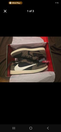 Travis scott Jordan 1 lows mocha  10.5