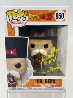 Anime / Autographed DragonBall Z (DBZ) - Dr. Gero #950 (Signed by Kent Williams - JSA COA)