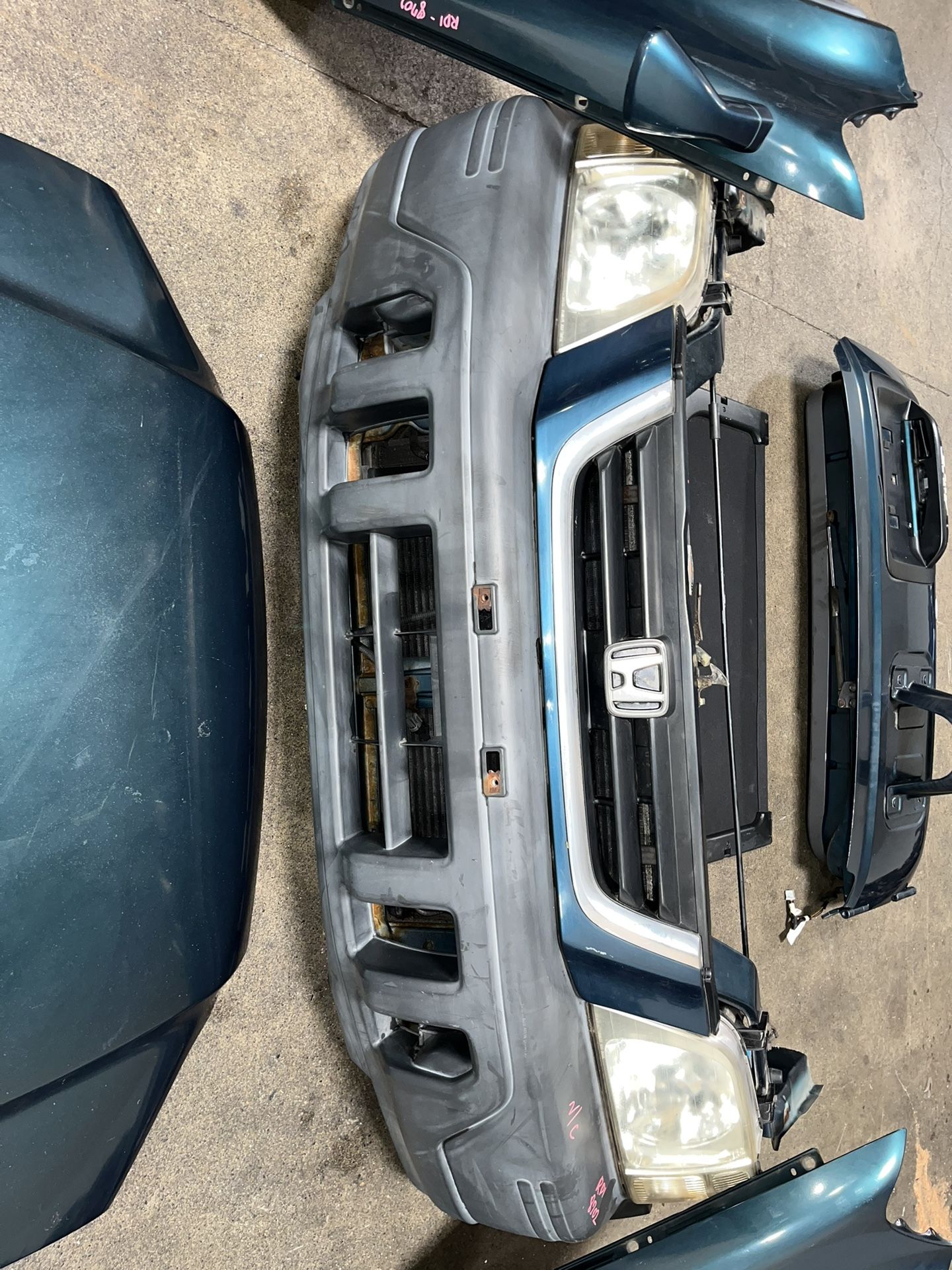 Honda CRV 1(contact info removed) Complete Front End Nosecut JDM Conversion Hood Fenders