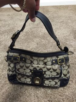 Authentic coach purse