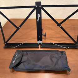 Stagg MUS-A1BK Music Stand - Table Top
