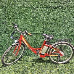 iDeaPlay Electric Bike 26, 250W E-Bike with 3 Riding Modes, Electric Bicycle for Women with Removabl